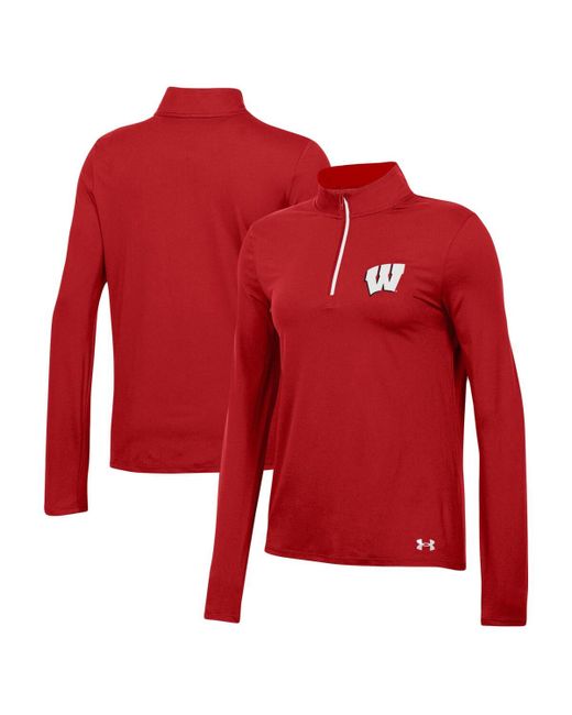Under Armour Wisconsin Badgers Gameday Knockout Quarter-Zip Top