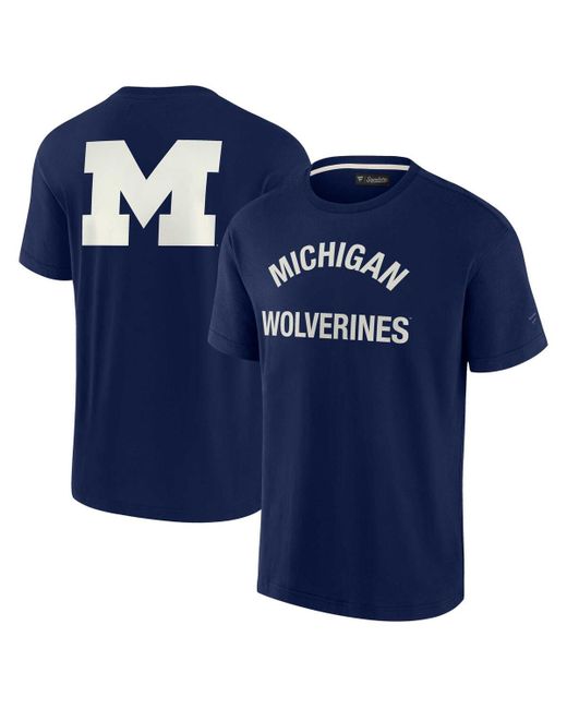 Fanatics Signature and Michigan Wolverines Super Soft Short Sleeve T-shirt