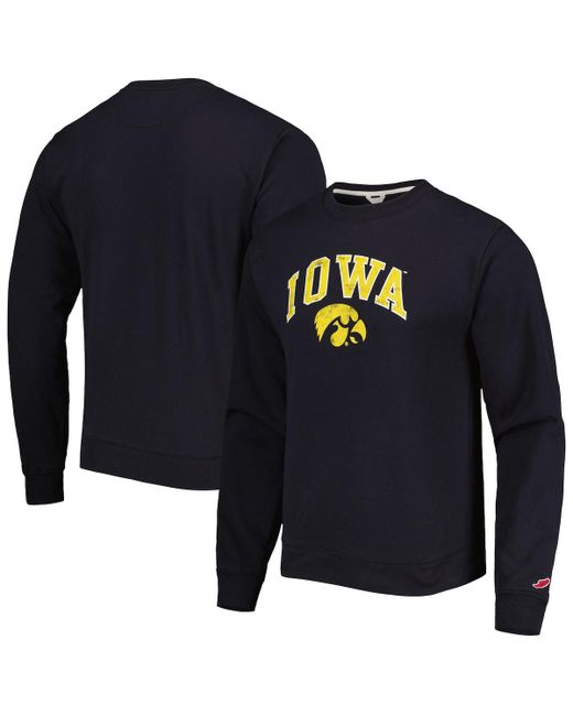 League Collegiate Wear Iowa Hawkeyes 1965 Arch Essential Pullover Sweatshirt