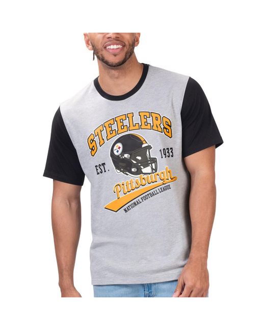 G-iii Sports By Carl Banks Pittsburgh Steelers Black Label T-shirt