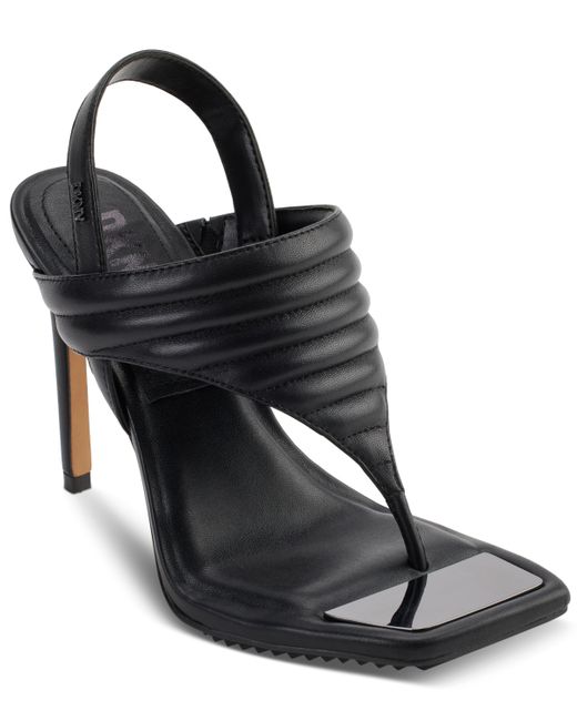 Dkny Ranae Square-Toe Slingback Dress Sandals
