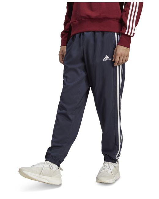 Adidas Aeroready Essentials Elastic Cuff Woven 3-Stripes Tracksuit Pants wht