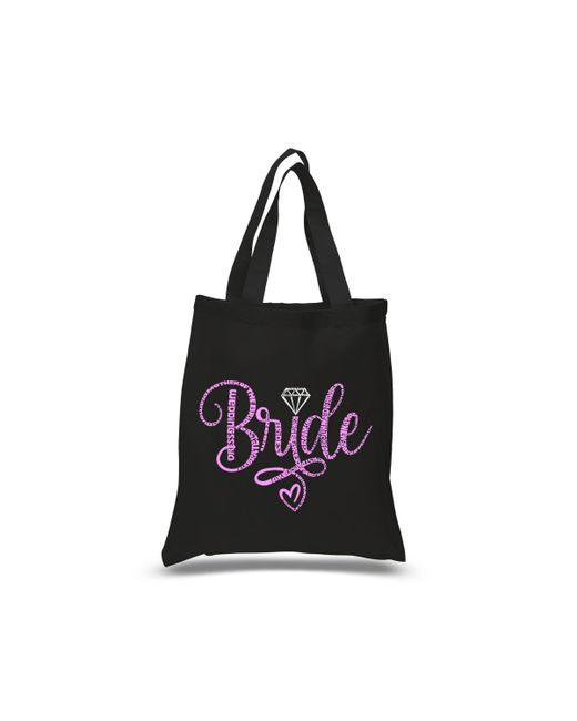 La Pop Art Bride Word Art Tote Bag