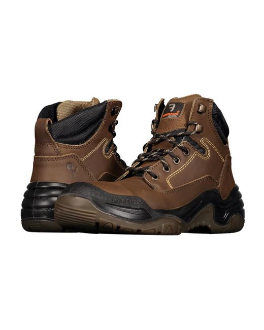 Berrendo Steel Toe Work Boots 6 Oil and Slip Resistant Eh Rated