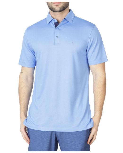 TailorByrd Modal Polo Shirt with Contrast Trim