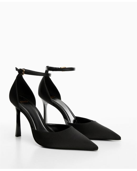 Mango Ankle-Cuff Heel Shoes