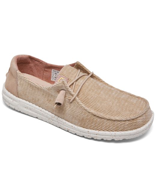 Hey Dude Wendy Corduroy Slip-On Casual Moccasin Sneakers from Finish Line