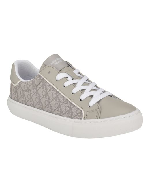 Calvin Klein Charli Round Toe Casual Lace-Up Sneakers