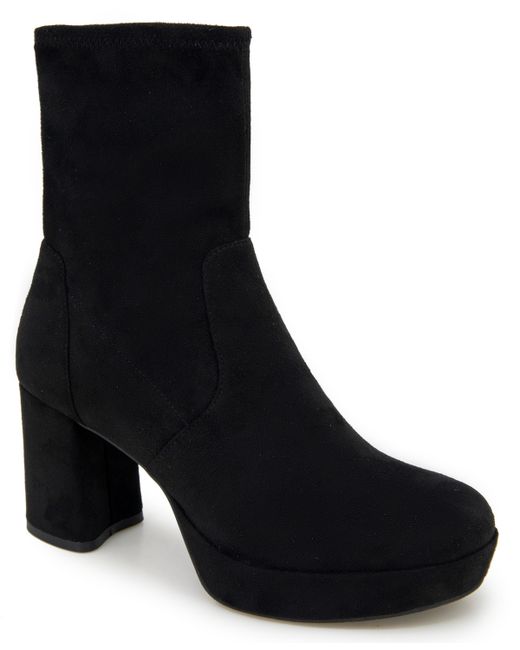Kenneth Cole REACTION Georgia Stretch Platform Booties