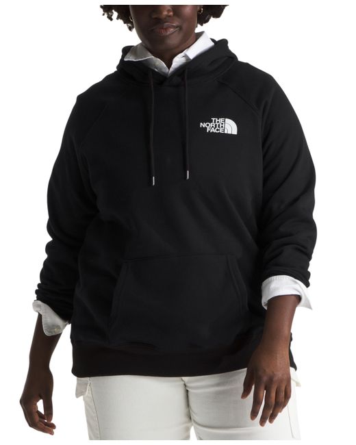 The North Face Plus Box Long-Sleeve Logo Hoodie tnf White