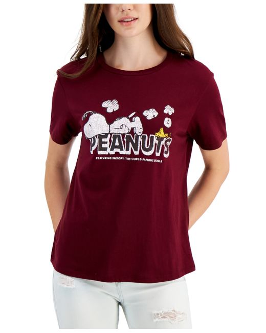 Peanuts Juniors Snoopy Logo T-Shirt