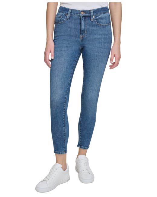 Dkny Mid-Rise Skinny Ankle Jeans