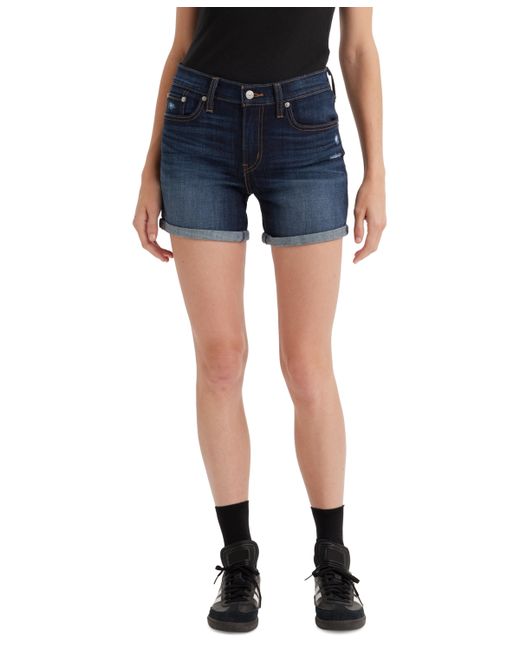 Levi's Mid Rise Mid-Length Stretch Shorts