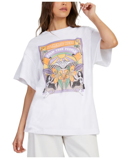 Roxy Juniors Printed Sweet Sunshine T-Shirt