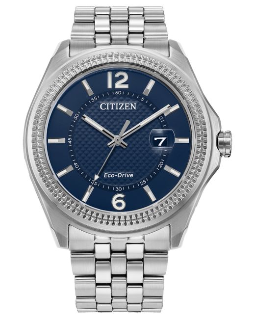 Citizen Eco-Drive Corso Classic Stainless Steel Bracelet Watch 42mm