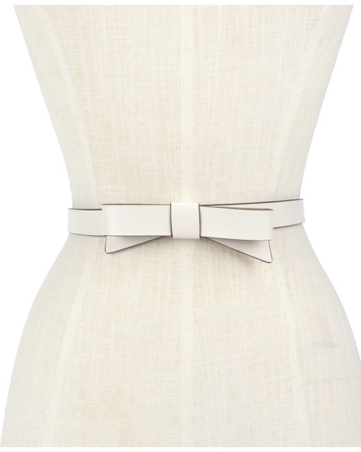 Kate Spade New York Leather Bow Belt