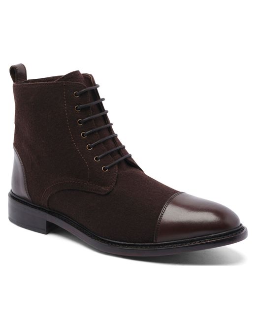 Anthony Veer Monroe Lace-Up 6 Goodyear Casual Dress Boots