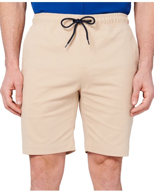 Society Of Threads Slim Fit Solid Drawstring Shorts