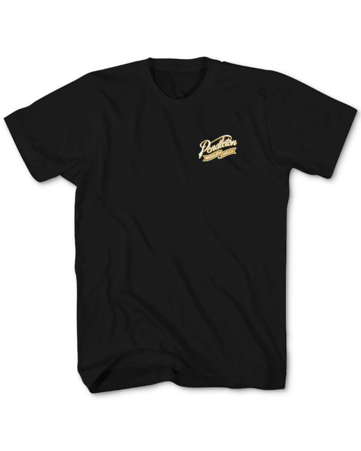 Pendleton Ribbon Logo Crewneck Short Sleeve Graphic T-Shirt gold