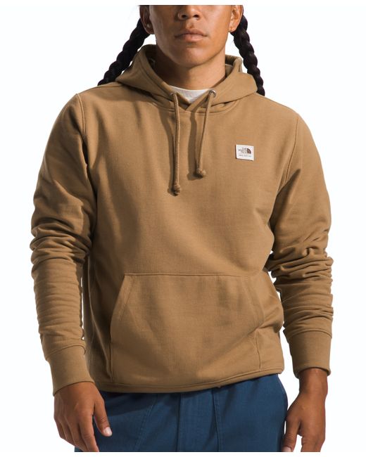 The North Face Heritage-Like Patch Pullover Hooded Sweatshirt TNF White