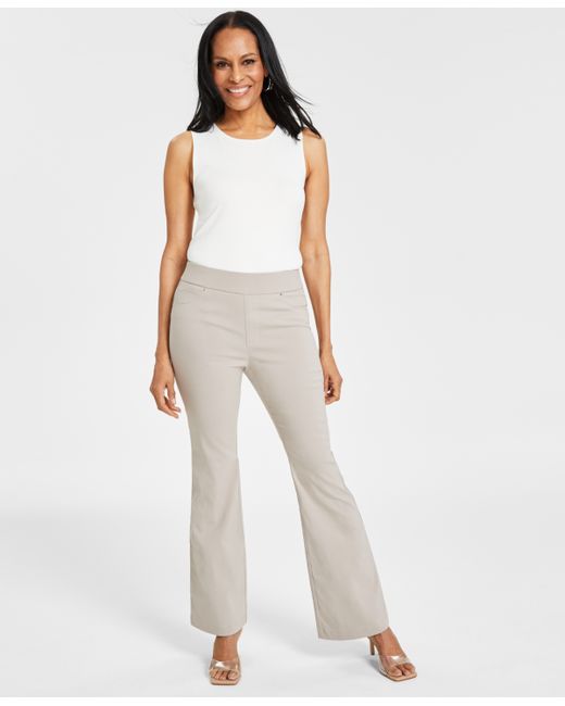 I.N.C. International Concepts Petite High-Rise Flare Pants Created for