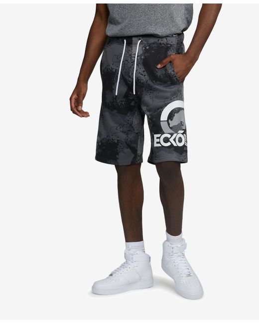 Ecko Unltd Four Square Fleece Shorts