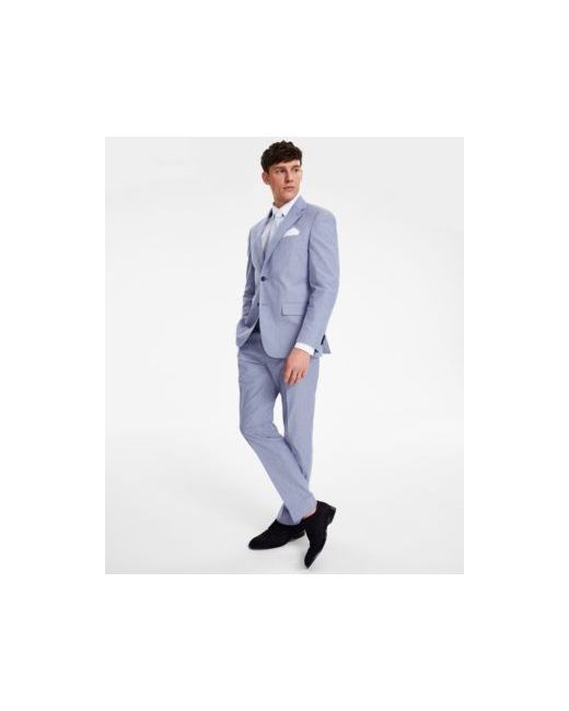 Tommy Hilfiger Modern Stretch Chambray Suit Separates
