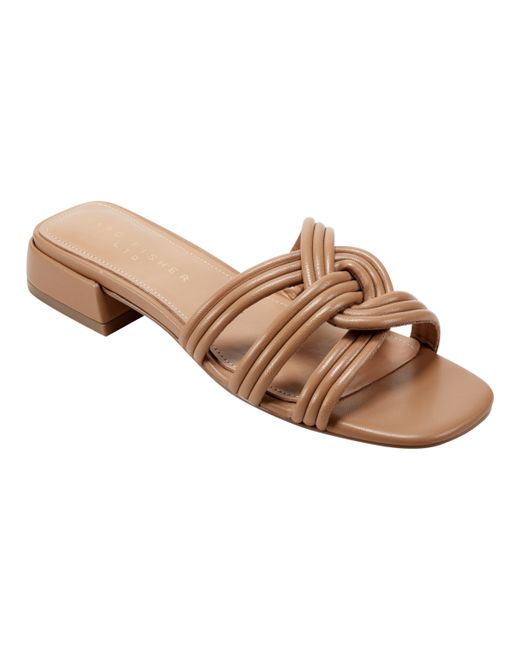Marc Fisher LTD Casara Slip-On Square Toe Dress Sandals