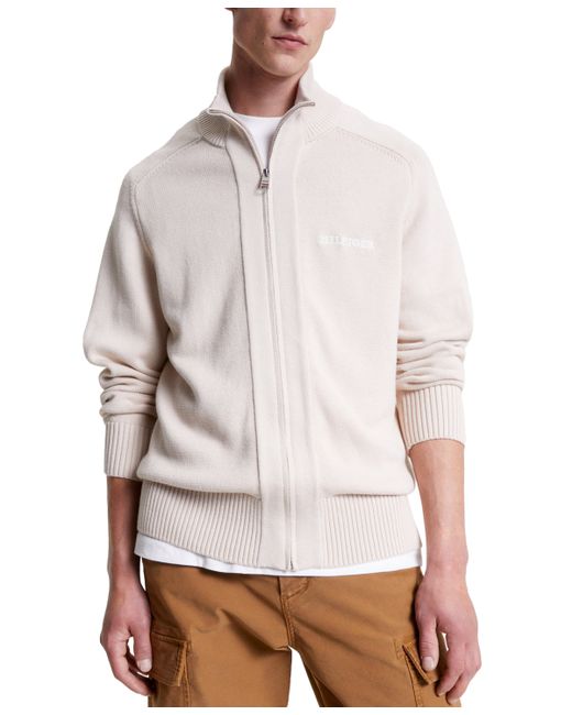 Tommy Hilfiger Chunky Zip-Through Sweater