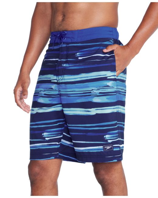 Speedo Bondi Basin Printed Stripe Board Shorts