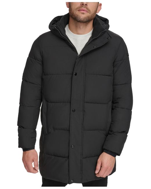 Calvin Klein Long Stretch Quilted Puffer Jacket