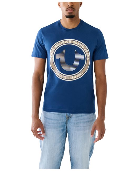 True Religion Short Sleeves Strike Horseshoe T-shirt
