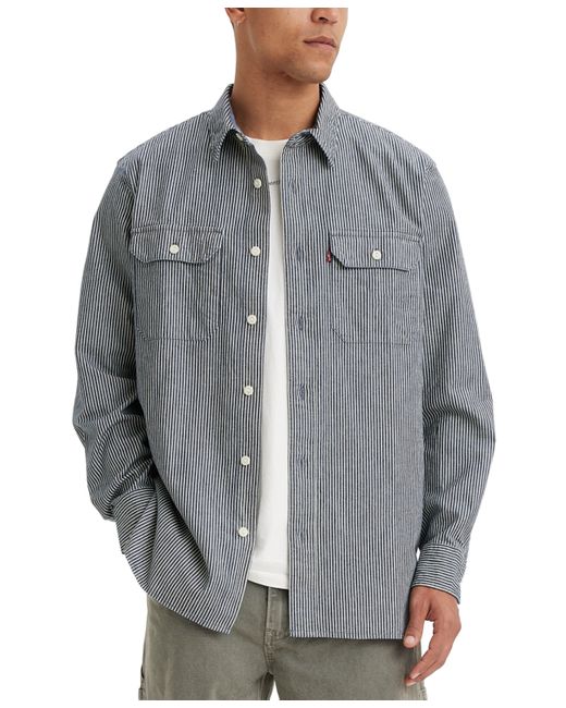 Levi's Worker Relaxed-Fit Button-Down Shirt Created for