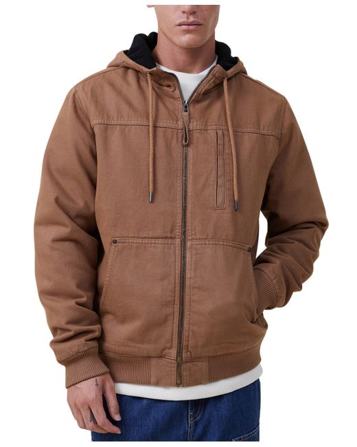 Cotton On Hooded Carpenter Jacket