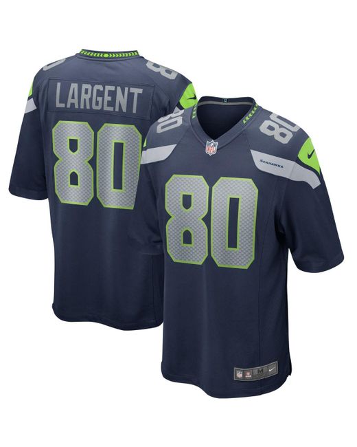 Nike Steve Largent College Seattle Seahawks Game Retired Player Jersey