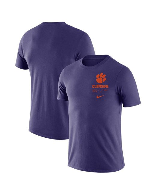 Nike Clemson Tigers Team Practice Performance T-shirt