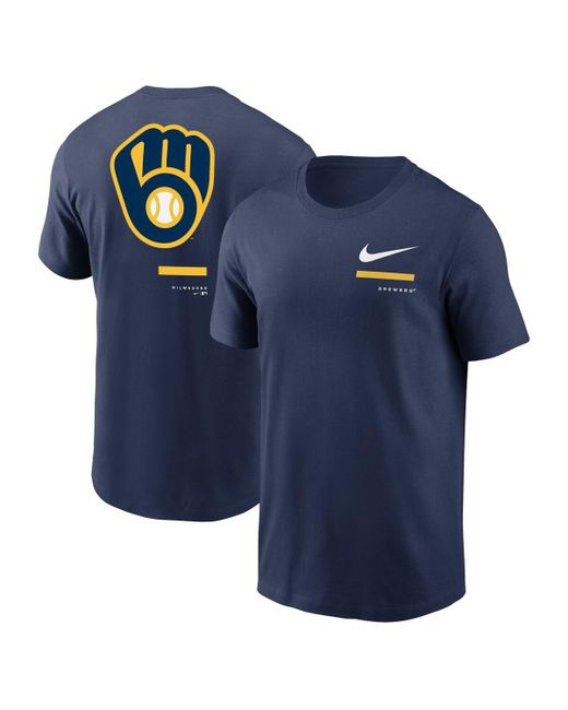 Nike Milwaukee Brewers Over the Shoulder T-shirt