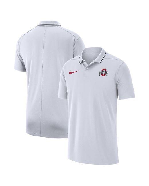 Nike Ohio State Buckeyes 2023 Coaches Performance Polo Shirt