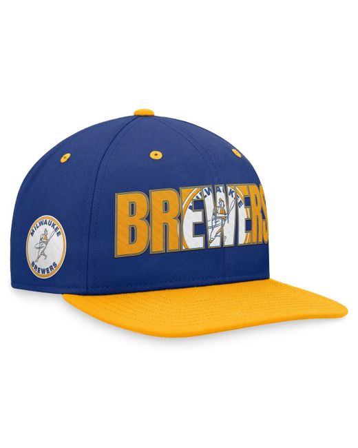 Nike Milwaukee Brewers Cooperstown Collection Pro Snapback Hat