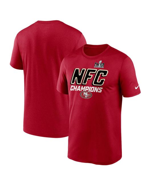 Nike San Francisco 49ers 2023 Nfc Champions Iconic T-shirt