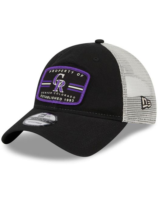 New Era Colorado Rockies Property Trucker 9TWENTY Snapback Hat