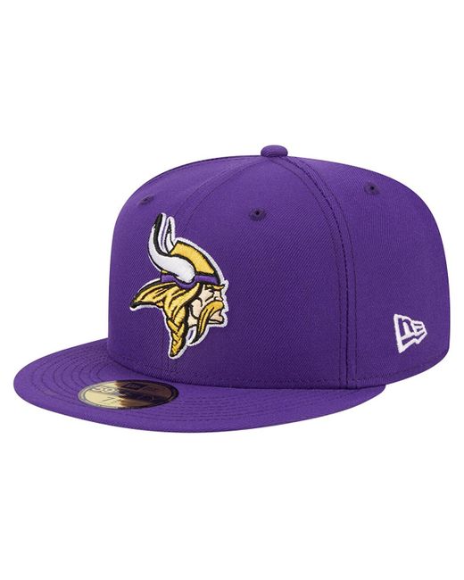 New Era Minnesota Vikings Main 59FIFTY Fitted Hat