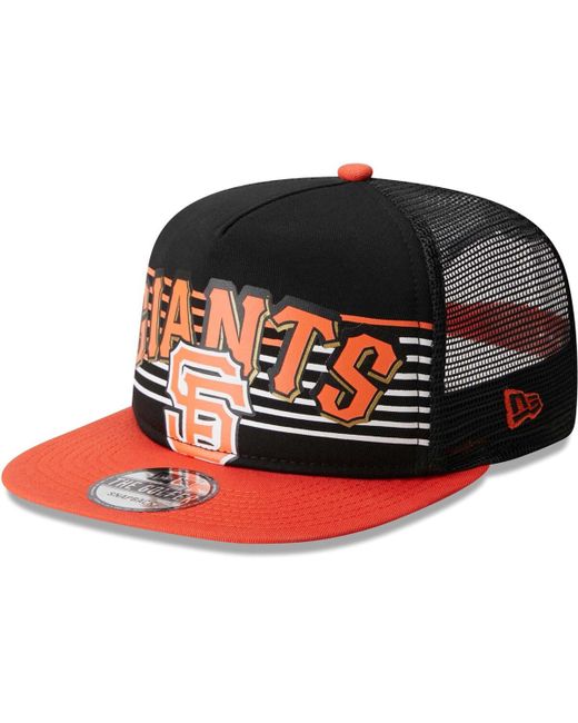 New Era San Francisco Giants Speed Golfer Trucker Snapback Hat