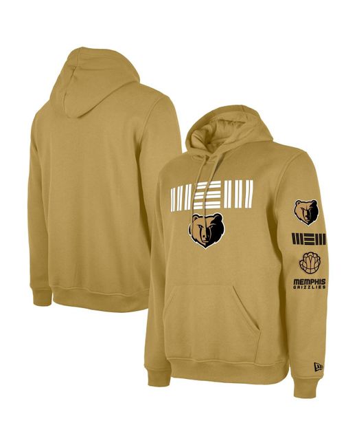 New Era Memphis Grizzlies 2023/24 City Edition Big and Tall Pullover Hoodie
