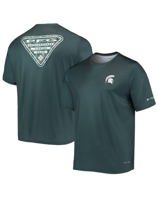 Columbia Michigan State Spartans Terminal Tackle Omni-Shade T-shirt
