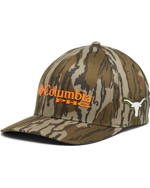 Columbia Mossy Oak Texas Longhorns Bottomland Flex Hat