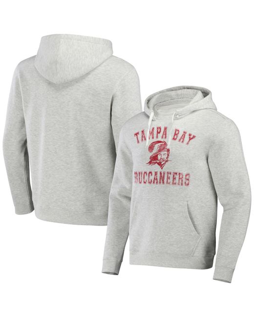 Fanatics Nfl x Darius Rucker Collection by Distressed Tampa Bay Buccaneers Coaches Pullover Hoodie