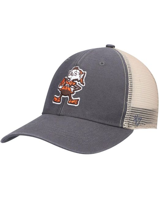 '47 Brand 47 Natural Cleveland Browns Flagship Mvp Snapback Hat