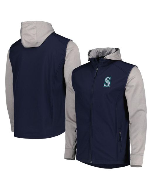Dunbrooke Heather Gray Seattle Mariners Alpha Full-Zip Jacket