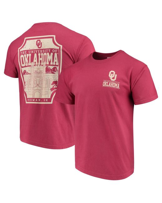 Image One Oklahoma Sooners Comfort Colors Campus Icon T-shirt